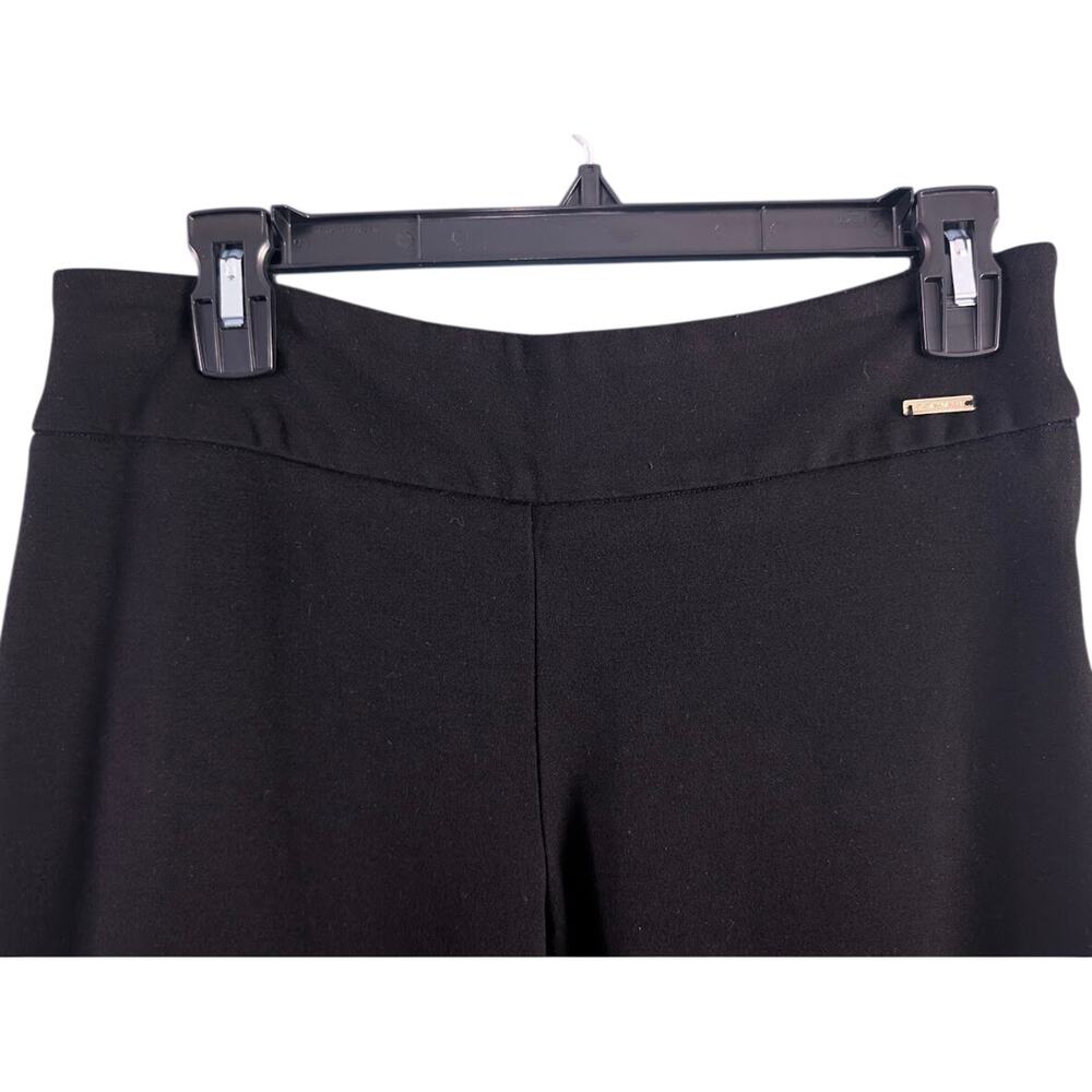 Tahari Dress Pants Womens Size 6 Black Side Zipper Flat Front - Picture 2 of 3